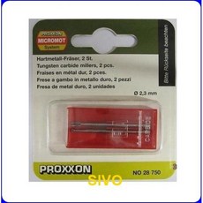 PROXXON NO.28750 碳化鎢铣刀 Ø 2.3 mm, 1個