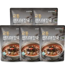 GYODONG 校洞食品 韓式牛骨湯調理包, 500g, 5包
