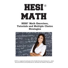 (영문도서)HESI Math Workbook Paperback, Complete Test Preparation Inc., English, 9781772454796
