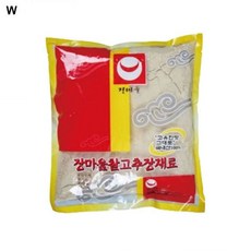 장마을 고추장재료 메주가루900g+소금900g doi+63121SF, 1개