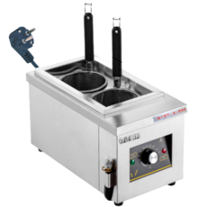 허니앤버니 업소용 해면기 삶는 기계 면탕기 면 우동 국수 전기, 2구 모델(한국형 파워코드)