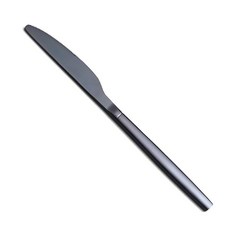 Berglander 블랙 디너 나이프 세트 티타늄 샤이니 도금 스테인리스 스틸 나이프 버터 테이블 식기 세척기 사용 가능, Berglander 블랙 디너 나이프 세트, 티타늄 샤