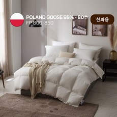 [다인패브릭] 최고중량 한파용 80수 폴란드 구스 이불솜95 - S Q K KK LK, 단일속성