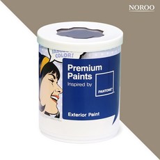 노루페인트 팬톤 실외 벽면 저광 페인트, 17-1113 Coriander, 1L, 1개