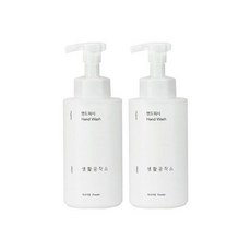 생활공작소 핸드워시 손세정제 500ml 2개 / (향 선택)109298, 파우더향