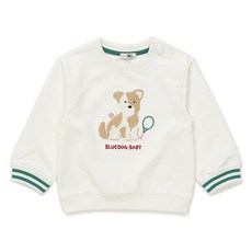 [블루독베이비]IV)테니스도기맨투맨 46119-334-01 출산백일돌 588877