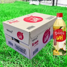해태 갈아만든배 pet 500ml, 6개