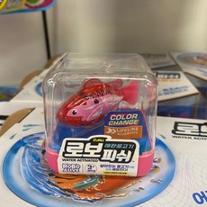 국내배송 ZURU 로보피쉬 1팩, 핑크, 1개