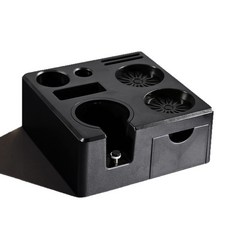 3구 탬핑 스테이션 수납형 멀티 거치대 정리함 51-58mm ABS, 1개, 멀티 넉박스 블랙 1개, 멀티 넉박스 블랙
