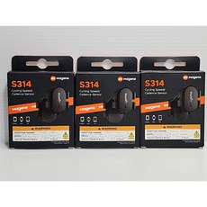 MAGENE 邁金 S314 雙模 速度 踏頻感應器 可切換速度模式 可切換踏頻模式, S314 雙模 速度 踏頻感應器*3, 1個