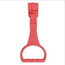 台灣24H速發 F7 寶寶遊戲床拉環 學站立拉環 兒童學步拉環 嬰兒防護圍欄專用手拉環 輔助學步, 紅色, 1個