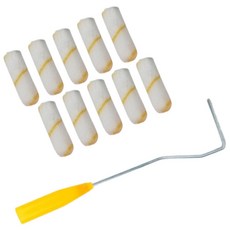 온새솔 페인팅 롤러 핸들+리필10개, 1개