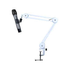 麥克風懸臂支架 夾式支架 桌面支架, 臂長30cm黑色