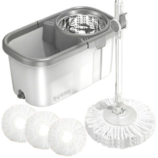 안심구매단 스핀 물걸레 청소기 회전 탈수 세척, 1세트