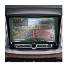 G4렉스턴스포츠 실내 네비게이션 지문방지 액정필름