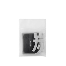 RNW 竹炭吸油紙 控油清爽 自帶鏡粉撲 妝容服帖, 1個, 替換裝100片*1, 100片