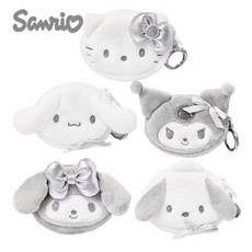 giya shop韓國正版三麗鷗銀色迷你錢包耳機收納包