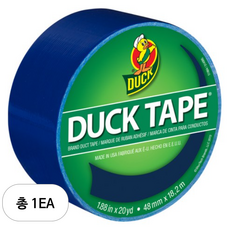 덕테이프 컬러 테이프 딥블루, 1개