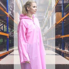 우의 EVA 핑크 작업용우비 야외활동 작업용우의 비막이 등산용 레인코트