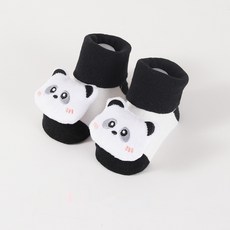 복[WL]영유아 봄 가을 겨울 귀여운 인형 딸랑딸랑 방울양말 신생아 만화 3 차원 미끄럼 방지 바닥 양말