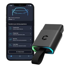 Carista EVO - 블루투스 OBD2 스캐너 진단 사용자 정의 서비스 도구 및 라이브 데이터에 액세스할 수 있는 자동차 진단 코드 리더기(구독 필요) 415099