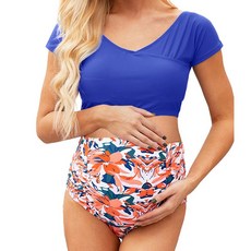 만삭산모 태교여행 배바지수영복 임산부탱키니 비키니 77 빅사이즈