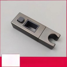 샤워기 거치대 고정 헤드걸이 비누받침대 사각 홀더 욕실, 건메탈 그레이 15x30mm