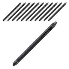 펜텔 에너겔 슬림 볼펜 0.5mm BLN435R1-A, 블랙, 12개