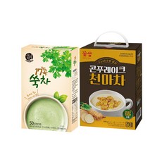 송원 17곡 쑥차 50T +꽃샘 콘푸레이크 천마차 50T, 1개