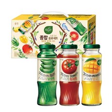 웅진 자연은종합음료세트 180mL 48병, 48개