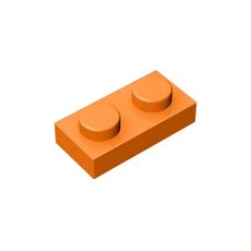 1X2 호환블록 3023 28653 6225 모델 호환 3개입 1세트, 021 Orange