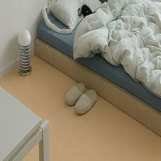 강아지러그 쿠션매트 반려견 장판 팻러그 애견미끄럼방지 고양이 방수 거실 논슬립 복도, 12개, 베이지