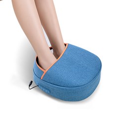 해브유 온열 발 마사지기 다용도 다리 종아리 지압 안마기, 블루