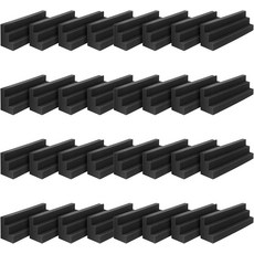 스튜디오 또는 홈 시어터의 JBER 칼럼 어쿠스틱 웨지 폼 코너 블록 마감 벽 KTV32팩, 3 inch, 32 Pack Of