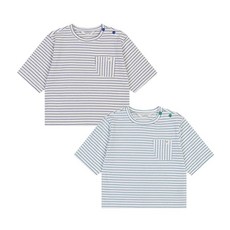 아가방 하퍼ST7부티셔츠 NAVY GREEN 01S351004