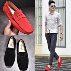 남자 빅 사이즈 구두 300mm 모카신 발볼넓은