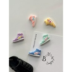 [5개1set] 신발 자석 마그넷 냉장고 인테리어 소품, 신발마그넷