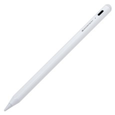 구스페리 아이패드 호환 스타일러스 스마트 터치펜 MC_PEN-002, 화이트, 1개