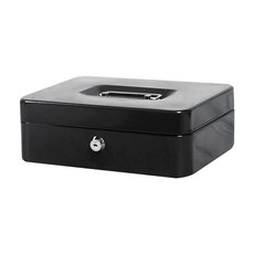 봄인터내셔널 자물쇠 소형금고 미니돈통 수납함 가정용금고, 돈통(대형)_블랙, 쿠팡 본상품선택