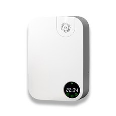 多功能加濕器 微米細霧 滲透香氛 抑菌水箱 加濕空氣 靜音香氛, 香薰型加濕器白色DC 12V(適配器插電）