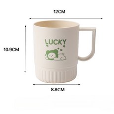 ins高顏值漱口杯 可愛卡通學生情侶漱口杯 家用洗漱刷牙杯子 宿舍牙具, 森系小熊（2個裝）, 1個