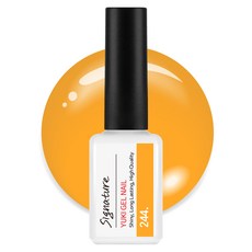 유키 시그니처 젤네일, 244호 프레쉬망고, 7g, 1개