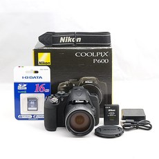 Nikon 디지털 카메라 P600 광학 60배 1600만 화소 블랙 P600BK