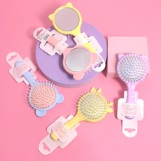 미니 캔디 거울 쿠션빗 디자인랜덤, 1개, 1g, 기타