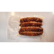 南園食品店 湖南辣腸 4條 麻辣香腸 臘味, 1個, 320g(可能以總重量出貨，非一包)