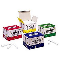 【文具通】STRONG 自強 粉筆 直徑約12mm A1130001, 1個, 綠色  A1130006