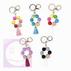 온몰 DIY 태슬 열쇠고리 가죽공예재료 가죽공예DIY