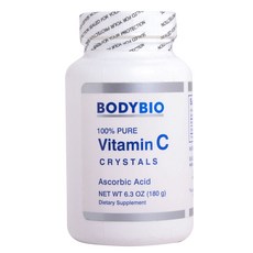 Bodybio 維生素C結晶粉, 180g, 1罐