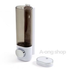 아옹샵 물비누 디스펜서 벽걸이형 비누펌프 물비누디스펜서, 1개, 화이트, 화이트계열