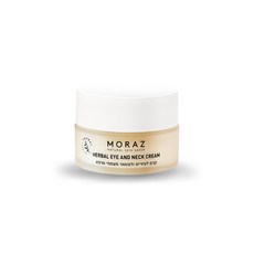 moraz茉娜姿 逆齡抗皺眼頸霜 草本配方 緊緻肌膚 淡化細紋, 1個, 50ml